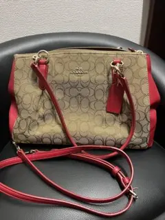 美品】 coach シグネチャー ハンドバッグ F26139/IMBE5 - メルカリ