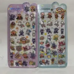 アンパンマン 立体シール ぷくぷくシール 2枚セット 硬質素材