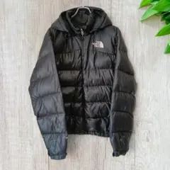 ヌプシダウン ノースフェイス 700フィル パーカー着脱可能 黒 L