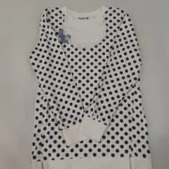 RAG MART ドット柄 長袖カットソー 120cm