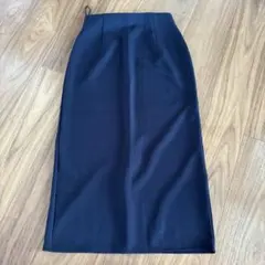 ユニクロ　ストレッチダブルフェイスナロースカート