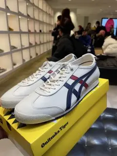 Onitsuka Tiger スニーカー ホワイト/ネイビー/レッド