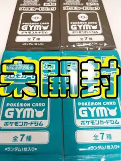 未開封 ソード＆シールド プロモカードパック 第3弾 ジムバトル 景品