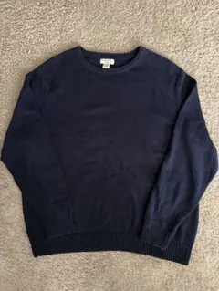 DOCKERS ネイビー コットンニット