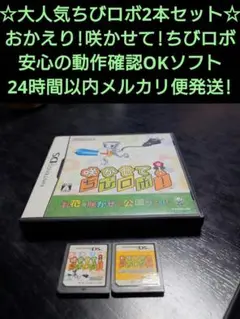 DSソフト おかえり!ちびロボ! 咲かせて!ちびロボ!