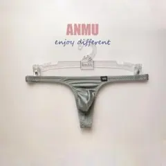 【XL】メンズTバック　メンズサテンTバック　フロント極小幅　ハイレグ　脇細