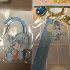 映画名探偵プリキュア　カラビナ　ビジューキーホルダー　くれあ　エクレール