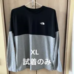 THE NORTH FACE バイカラー 長袖カットソー　XL