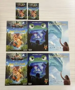 ディズニー映画ポストカードとステッカー