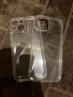 新品　iPhone15 クリアケース 未使用品 2つセットです