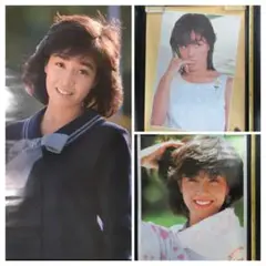 柏原芳恵　アルバム特典ポスター 柏原芳恵】 『～45th Anniversary～ YOSHIE SELECTION ALL TIME