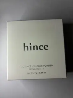 限定値下げ　hince ラディアンスUVルースパウダー　01 トランスルーセント