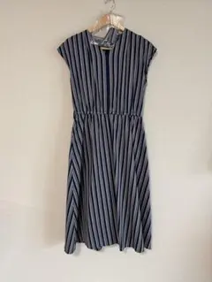 anysis ストライプ ノースリーブ ワンピース ベルト付 新品 未着用