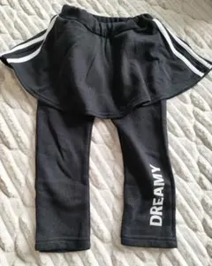 スカート付きレギンス 95cm ブラック