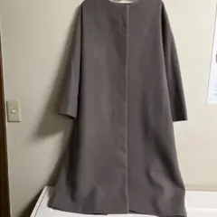 ナチュラルベーシック ノーカラーコート Sサイズ