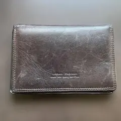 【URBAN FASHION】ダークブラウン レザー 名刺入れ used