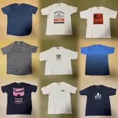 ユニクロ等 Tシャツ 詰め合わせ(9枚)