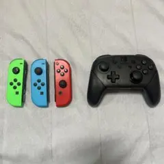 【Switch】【ジャンクです】Joy-Con3本セット&プロコン