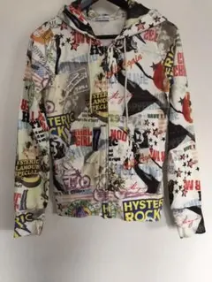 ヒステリックグラマー　総柄パーカー