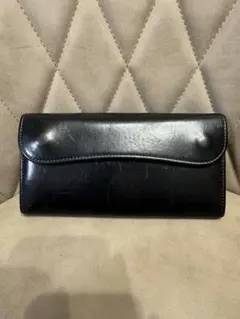 ワイルドスワンズ タング クリスペルカーフ、ブラック、王冠ロゴ 王冠ロゴ】クロコ タング ブラック WILDSWANS（ワイルドスワンズ