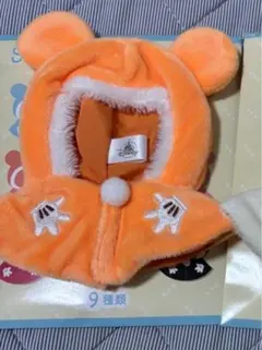 ディズニー シークレットポンチョ(オレンジ)