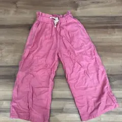 GU ピンク ワイドパンツ