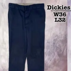 Dickies　874　ワークパンツ　ネイビー　紺　W36 L32　USA古着