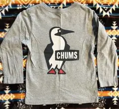 CHUMS キッズ 長袖Tシャツ 120cm