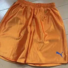 サッカー　プーマ　PUMA ハーフパンツ　160cm オレンジ
