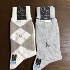 TOROY ソックス 24-26cm 2足セット