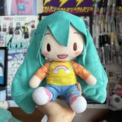 初音ミク × オシャレ魔女 ラブandベリー ふわぷちM ぬいぐるみ - メルカリ