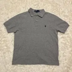 美品Polo by Ralph Laurenポロラルフローレンポロシャツグレー