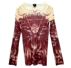 Jean Paul GAULTIER 99ss パワーネット 40 芸者プリント - メルカリ