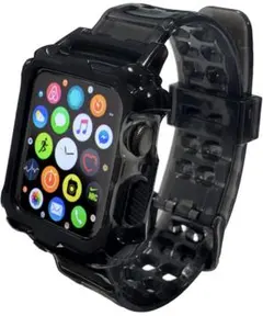 1点限り♡ アップルウォッチバンド apple watch コンパチブル 黒