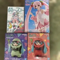 初音ミク ヌードルストッパーフィギュア 4セット