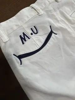 B*o様 ゴルフ⛳️ ＭＵSPORTS ハーフパンツ白のサムネイル
