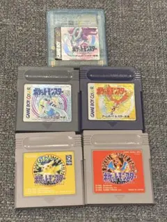 ポケットモンスター ポケモン 赤 ピカチュウ 金 銀 クリスタル ゲームボーイ