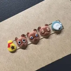 3Dネイルパーツ　どうぶつの森のサムネイル