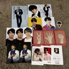 Snow Man 宮舘涼太 ステッカー カード お守りキーホルダー 特典