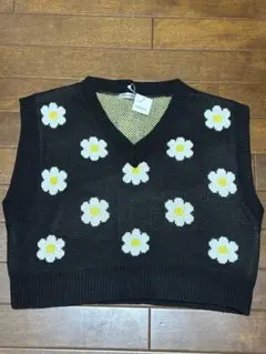 INGNI 花柄ニットベスト