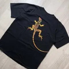 濃黒！90s Marlboro マルボロ Tシャツ リザード 黒 XL USA製 - メルカリ