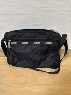 LESPORTSAC ブラックショルダーバッグ
