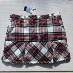 XL 新品　キスオンザグリーン ダウンスカート　レディース　ゴルフウェアチェック