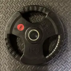 オリンピックラバープレート　15kg ×1枚　ダンベル　ホームジムアイロテック