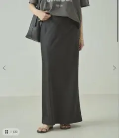 ⭐︎新品⭐︎IENAイエナ アンティークサテン イージースカート38