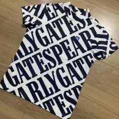 PEARLY GATES 総柄 モックネックシャツ サイズ1