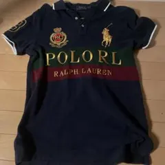 希少 ビックポニーPOLO RALPH LAUREN ポロシャツ ネイビー 刺繍のサムネイル