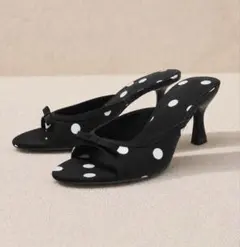 SHEIN ドット　ミュール　新品未使用のサムネイル