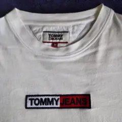 TOMMY JEANS ホワイト Tシャツ◀ M ▶