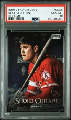 STADIUM CLUB CHROME 大谷翔平 POP 19 PSA10